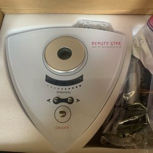 Beauty Star Mini RF Radio Frequency Home Skin Beauty Device White Open box